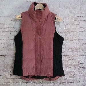 Outback Trading Co. Snowy Mountain Down Riding Vest XS Pink/Black